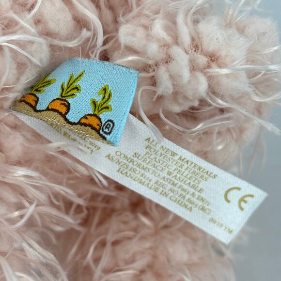 Bunnies By The Bay Pink Piggy Plush Pig Stuffed Animal Toy 12 Inch Shaggy Fuzzy - Picture 7 of 9